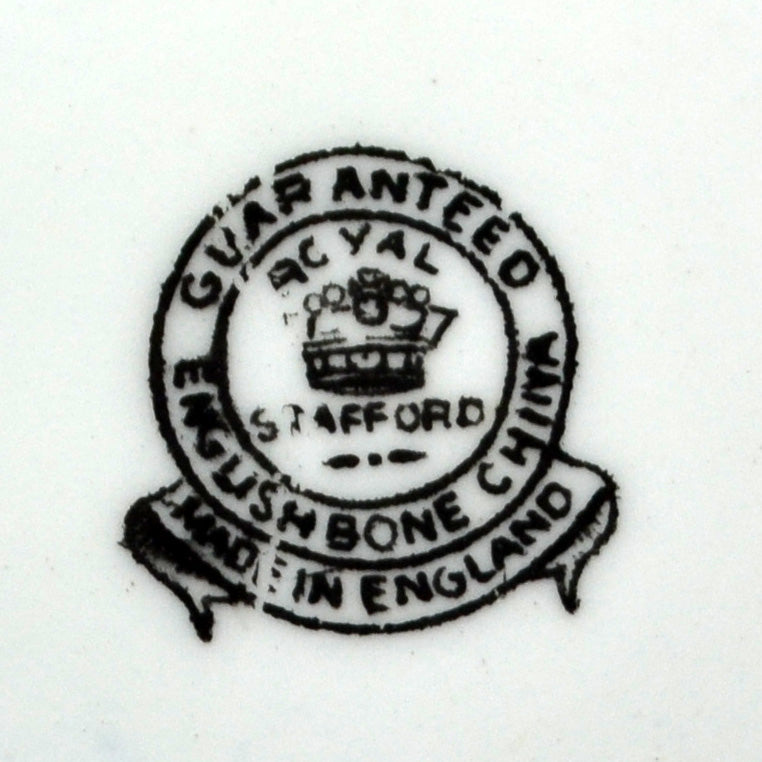 Antique Thomas Poole Royal Stafford China 5051 Imari Cake Plate