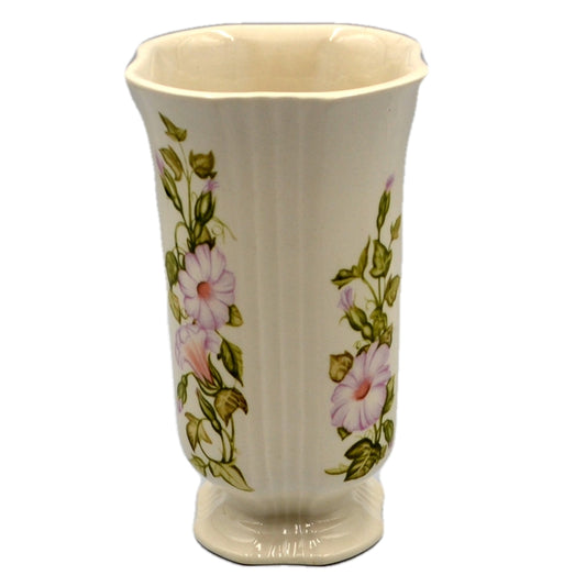 Royal Winton Pottery convolvulus Flower Square Vase