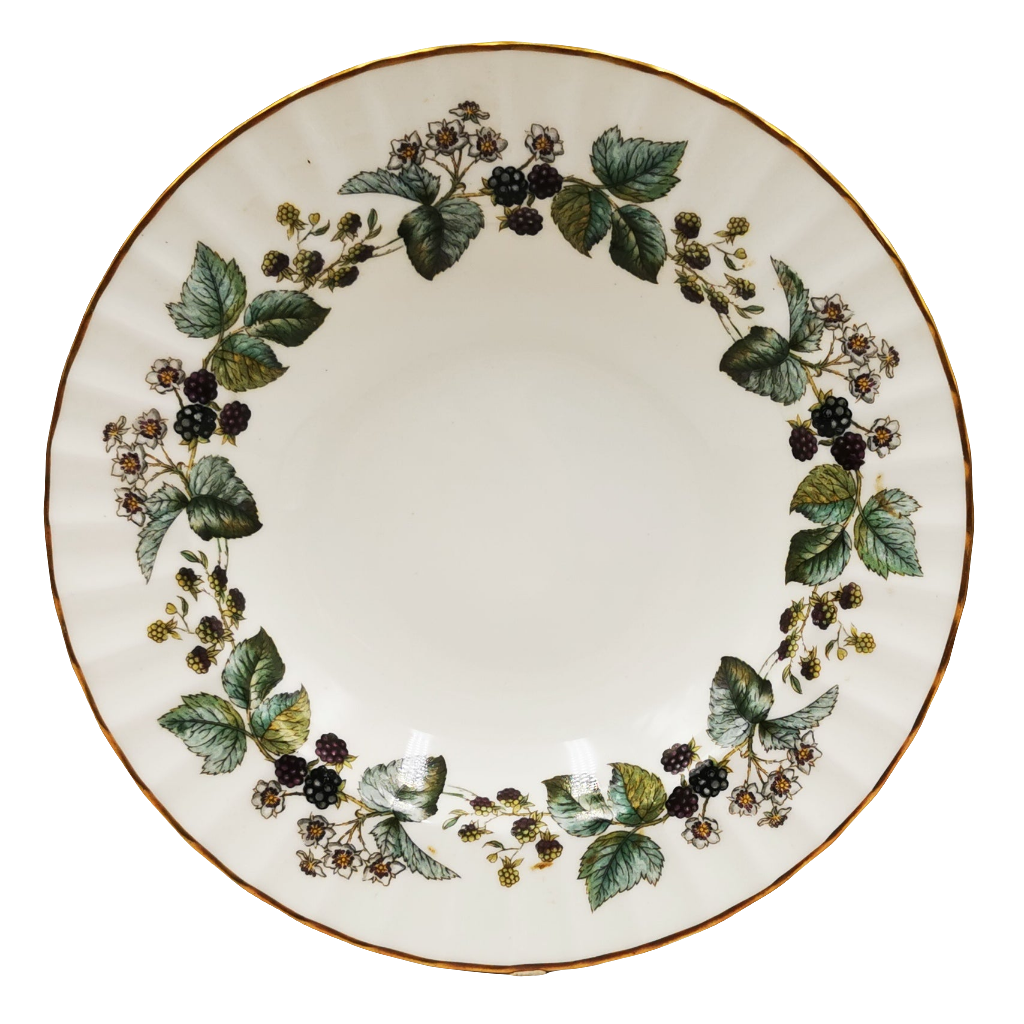 Royal Worcester China Lavinia 8-inch Rimmed Soup Bowl – Vintage