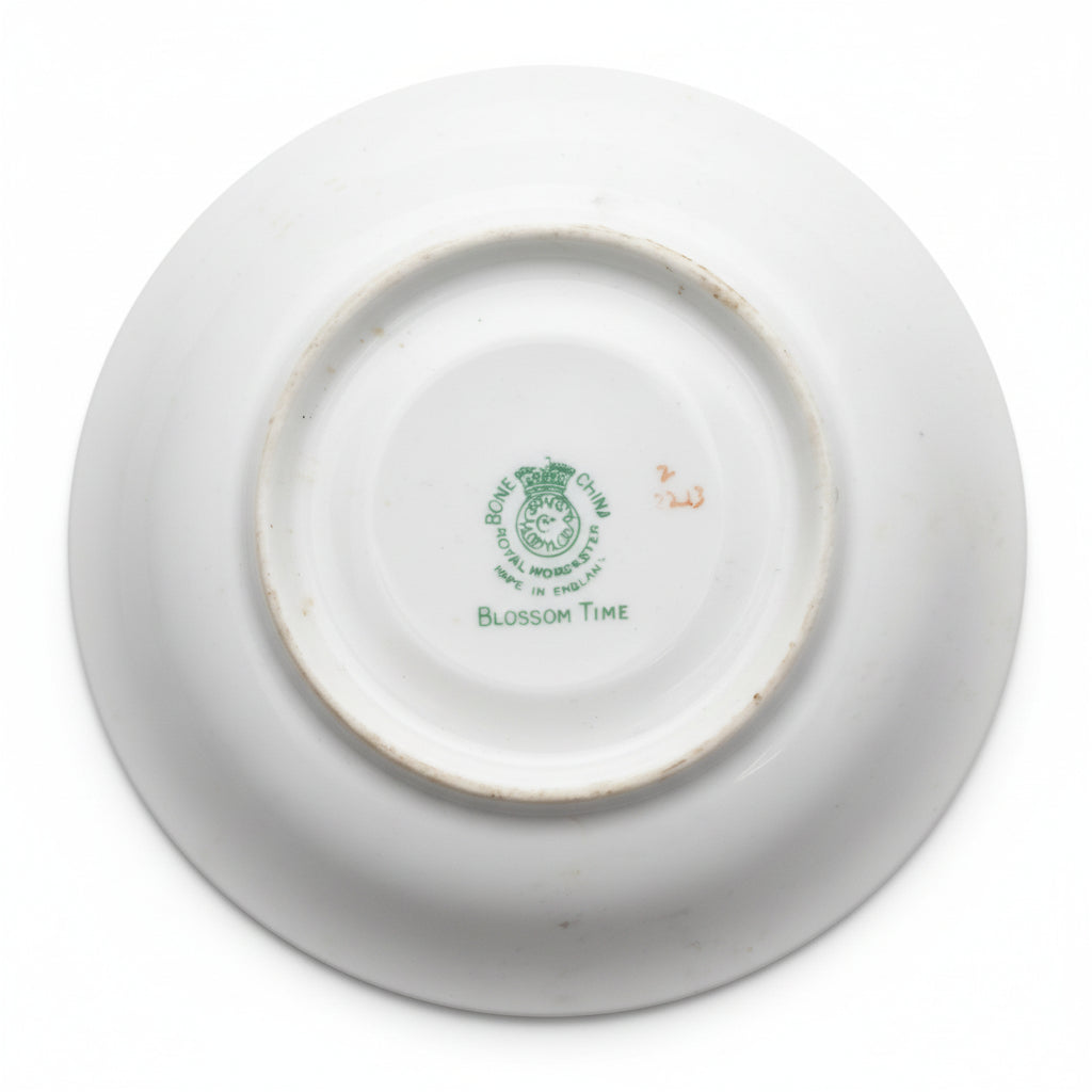 royal worcester saucer blossom time