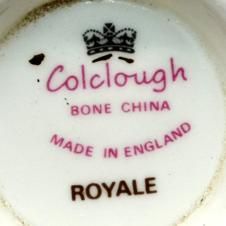 Doulton period Colclough China Royale Breakfast Cup shape D Trio