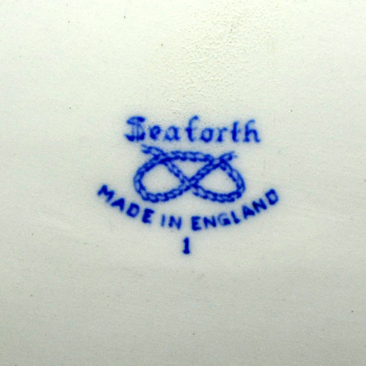 Wood & Sons Seaforth Blue and White China Platter