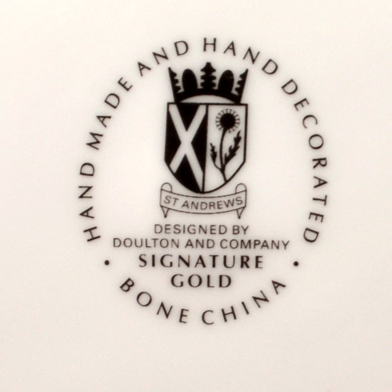 Royal Doulton Signature Gold St. Andrews Dinner Plate