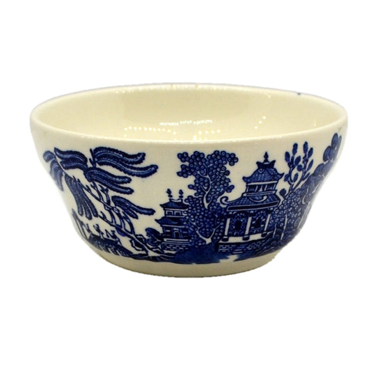 Vintage Churchill Blue Willow China Small Sugar Bowl