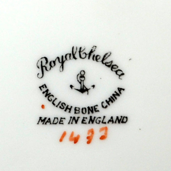 New Chelsea Pattern 1433 Pink Rose Bud Floral China 5.25-inch Side Plate