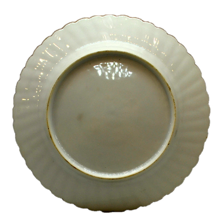 1902 Antique Porcelain China Plate Pair Coronation of King Edward VII and Queen Alexandra