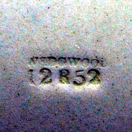 Wedgwood Blue and White Willow china 9.75 inch rimmed bowl