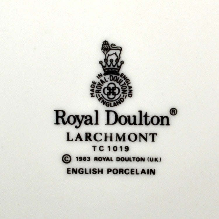 Royal Doulton Larchmont China Vintage Dinner Plate TC1019