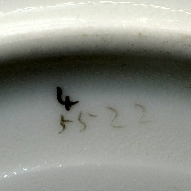 Antique William A Adderley & Co Floral China Side Plates Spray No30