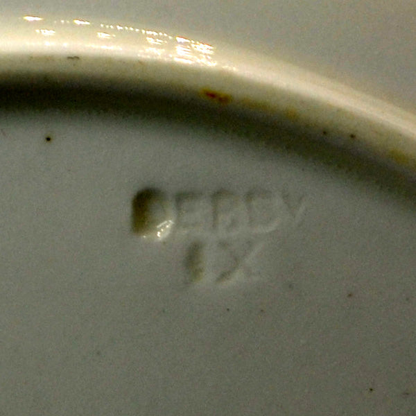 Vintage Royal Crown Derby China Posies Dessert Plate 1946