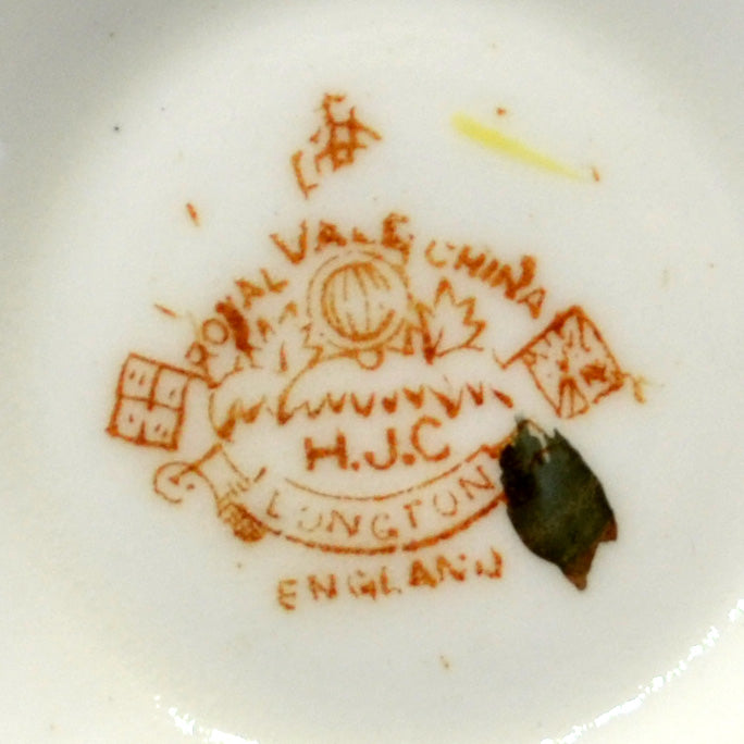 H J Colclough Royal Vale China Imari pattern 3383 Saucer