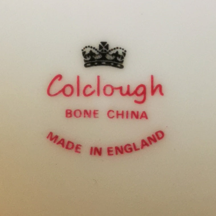colclough ivy leaf China side plate China mark