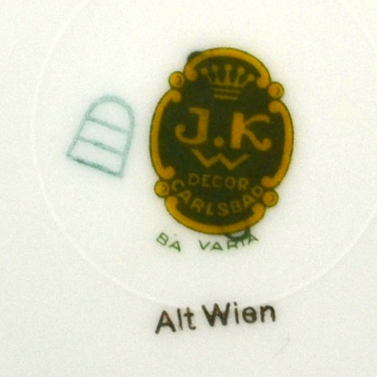 JKW Decor Carlsbad Bavaria China marks
