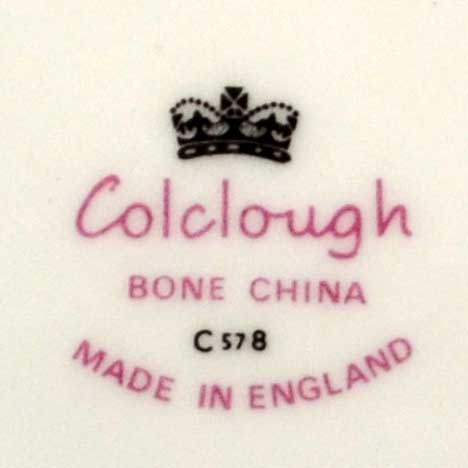 Colclough Angela Tea Saucers 8647 Floral China