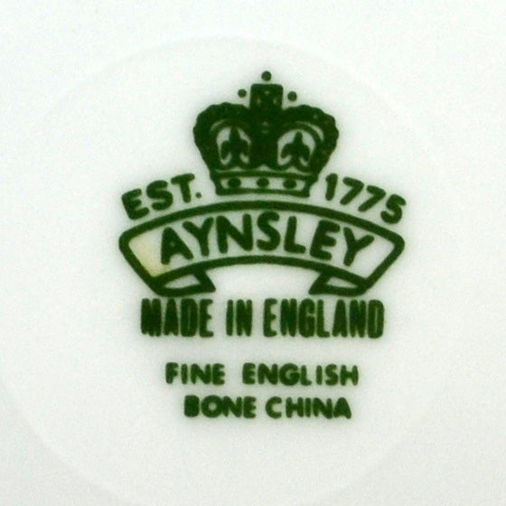 Aynsley China Orchard Gold D Jones bone china mark