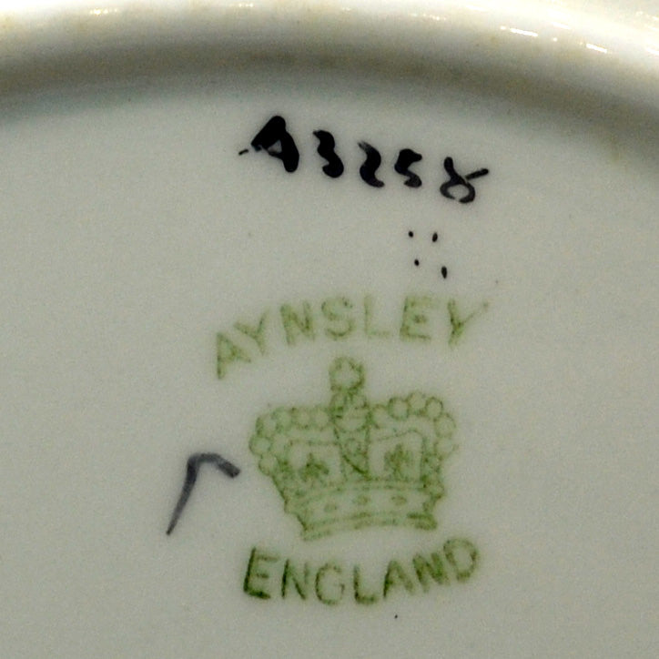 Vintage Aynsley China Side Plate pattern 3258 c1940-1960