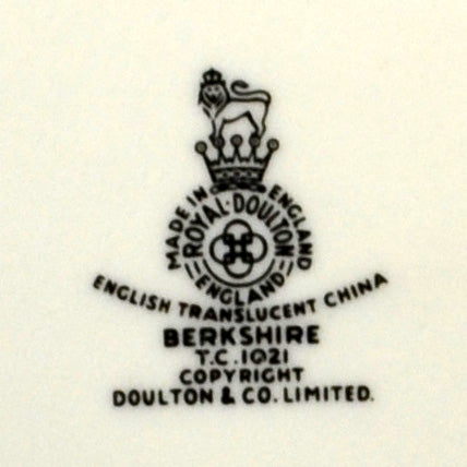Royal Doulton Berkshire TC1021 China Mark stamp