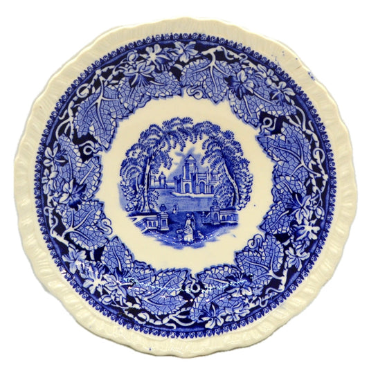 Masons blue and white china vista saucer