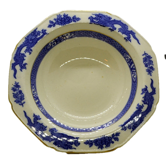 cauldon blue dragon china bowl