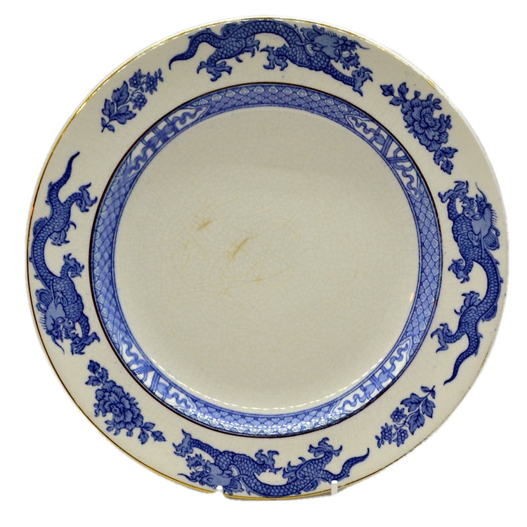 booths blue dragon dinner plate