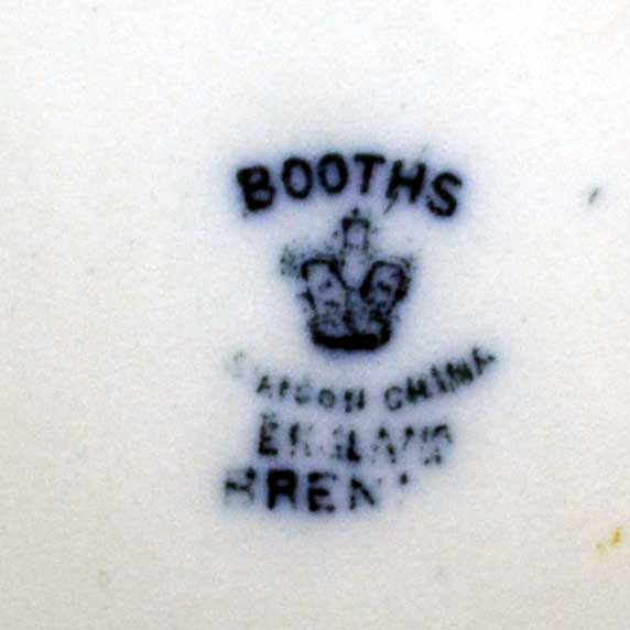 Booths Silicon China tureen Brenda pattern with lid