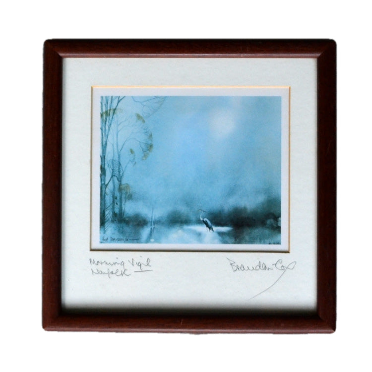 Brandon Cox Mornibg Vigil Norfolk Signed Print