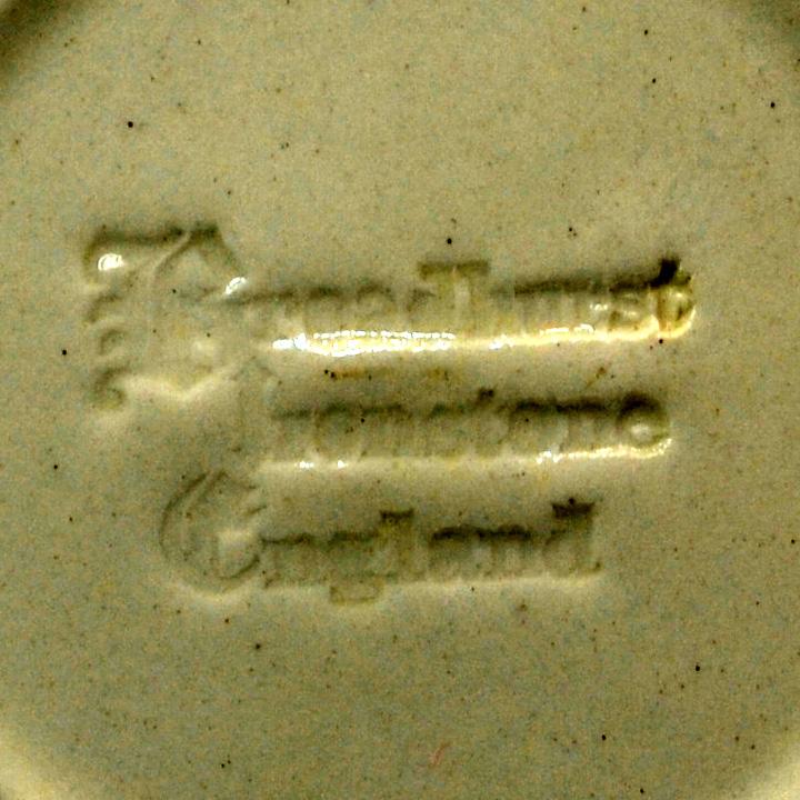 Broadhurst Blue and White China English Castles Saucer