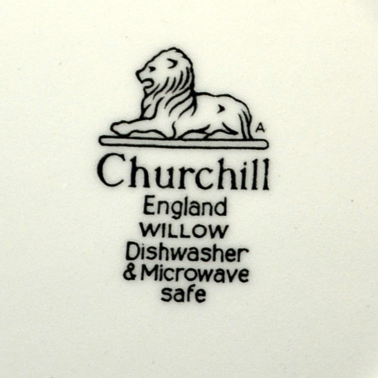 Churchill Blue Willow China 9-5/8th-inch Dinner Plate