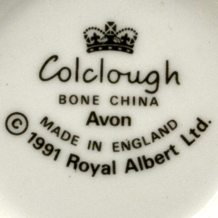 Colclough Royal Albert Avon China Mark