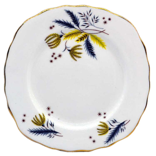 colclough stardust china side plates