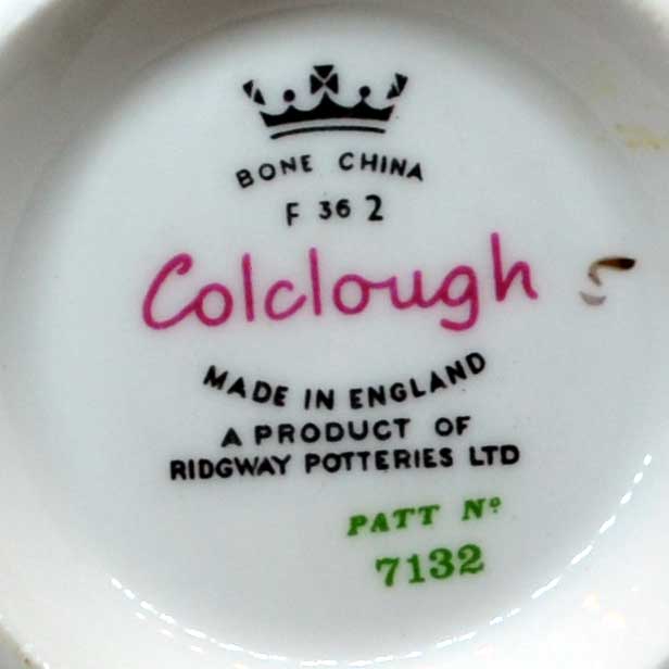 Colclough Ridgway China Enchantment Dessert Plate
