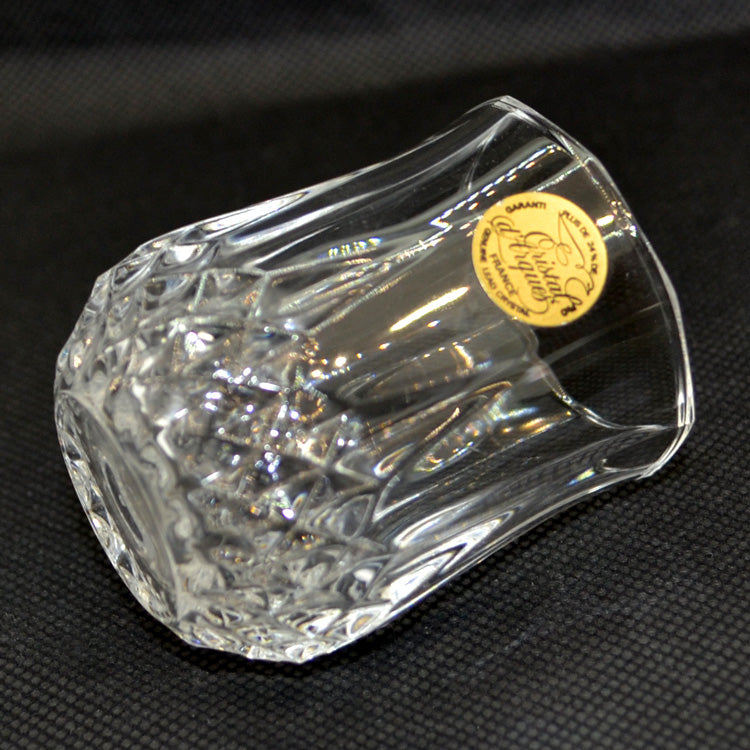 Set of Five French Lead Cristal D'Arques Bud Vases