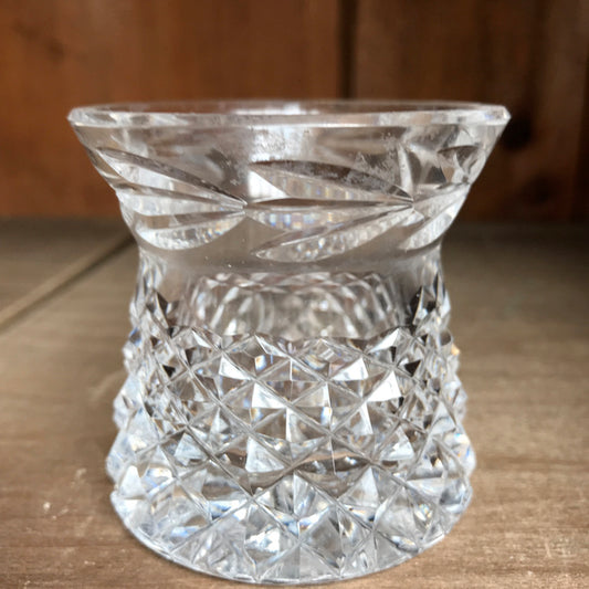 crystal bud vase