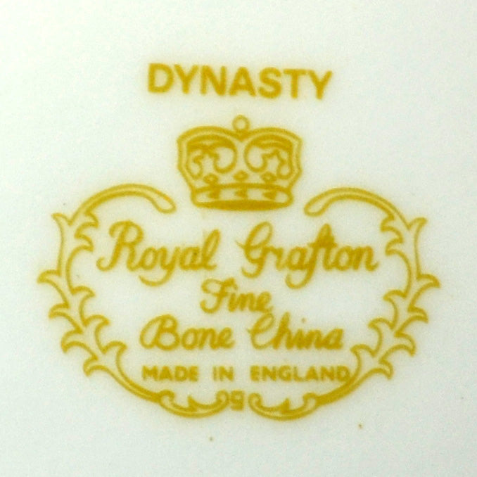Vintage Royal Grafton Blue and White China Dynasty Large Bowl