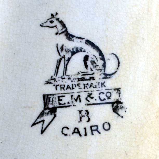 Edge Malkin & Co Cairo antique platter