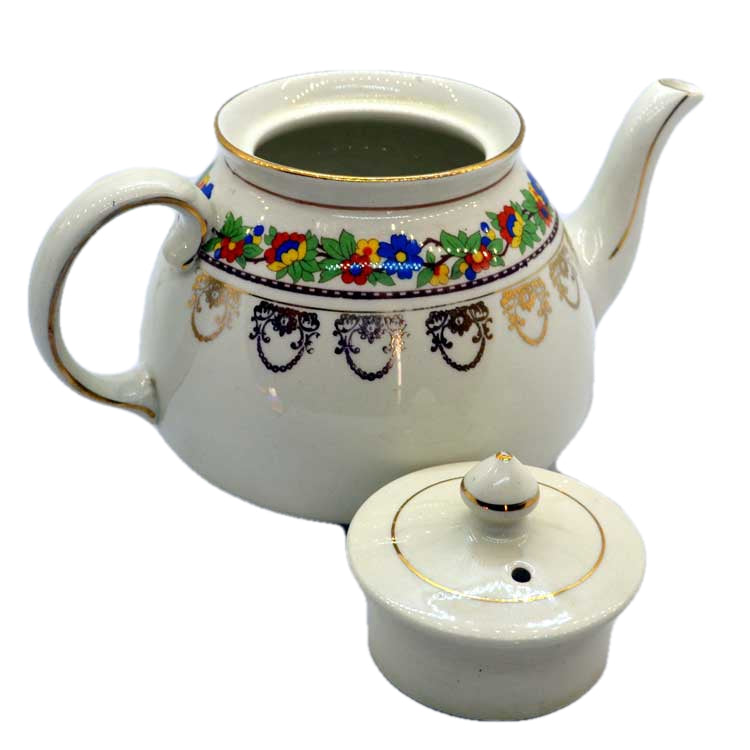vintage gibson england teapot and lid