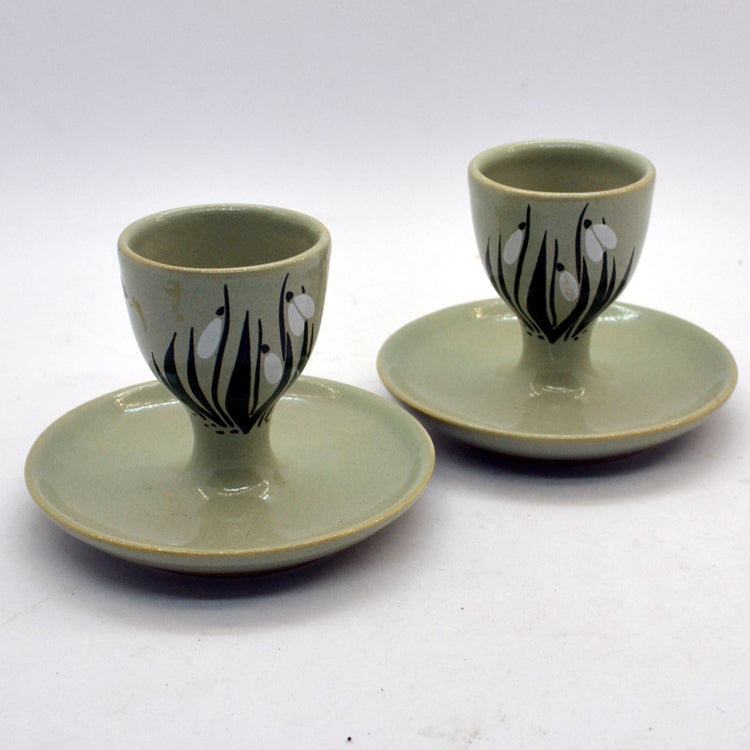 HolkHam Pottery Norfolk Vintage Egg Cups