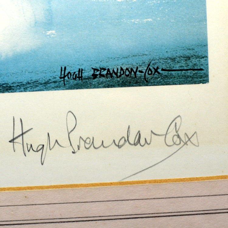 Hugh Brandon Cox Blakeney Evening Framed Signed Print