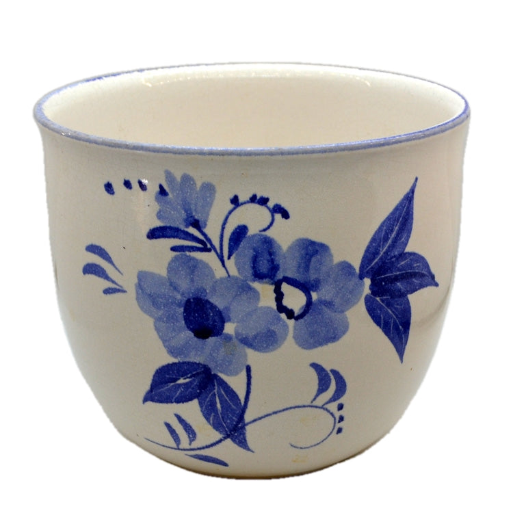 Scheurich Blue and White China Large Jardiniere Planter