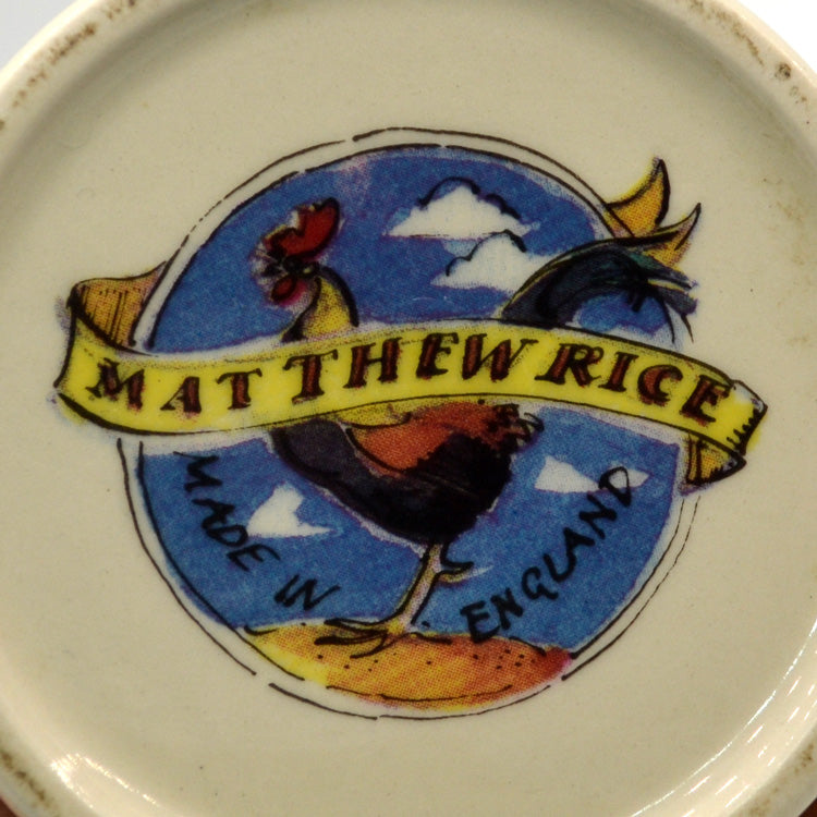 Matthew Rice Made in England China Mark