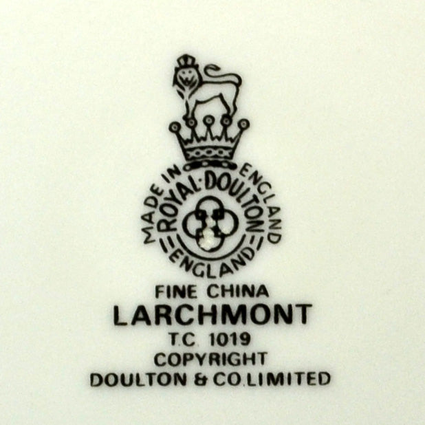 Royal Doulton Larchmont China MArkings