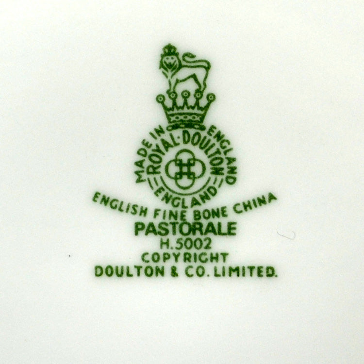 Royal Doulton Pastorale China factory stamp