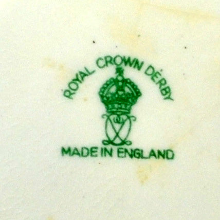 Vintage Royal Crown Derby china mark