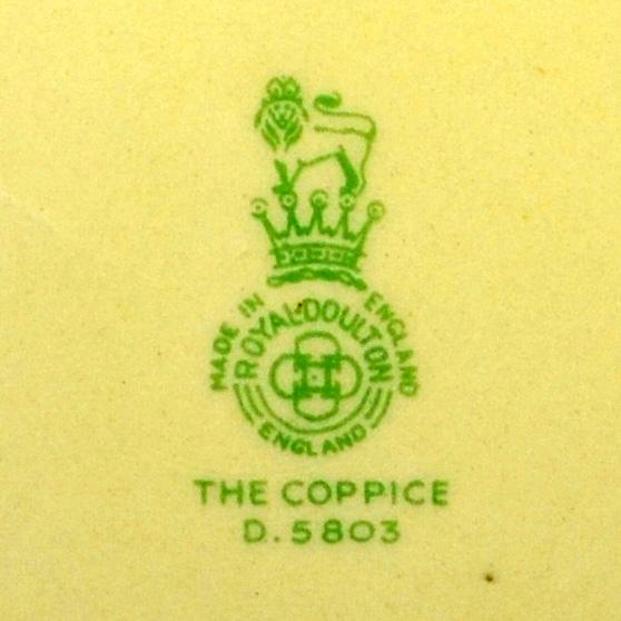 royal doultobn D5803 the coppice chna mark