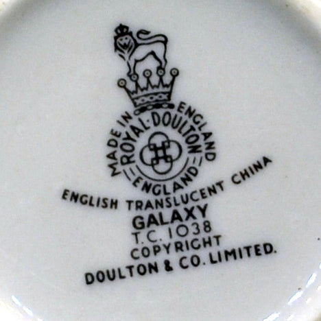 Royal Doulton TC1038 china marks