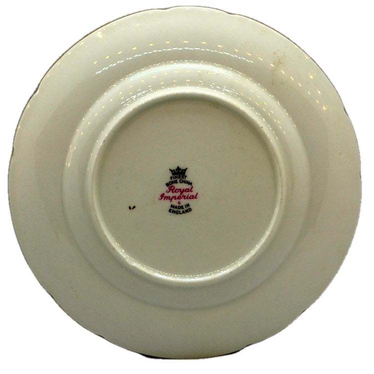 Royal Imperial China Everlasting Rose Side Plate c1960