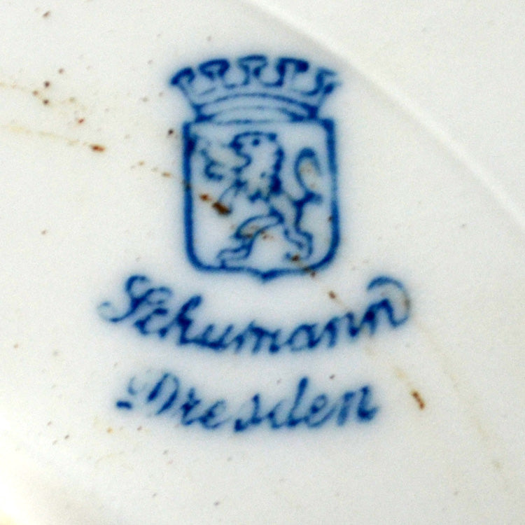 Schumann Dresden Pierced Porcelain China Cake Stand