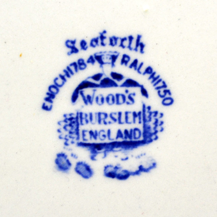 Wood & Sons Seaforth Blue and White China
