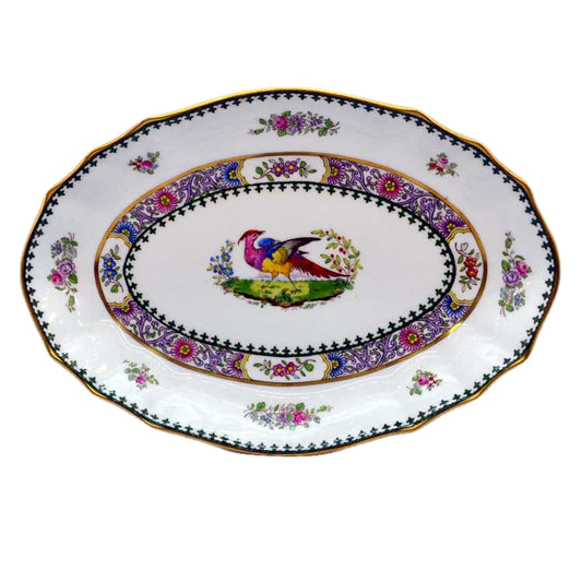 antique spode R4595 pheasant  dish
