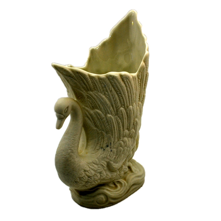 Portmeirion Parian Swan Flower Vase